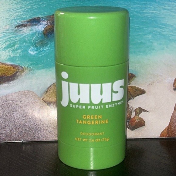 Juus Other - Juus Super Fruit Enzymes Green Tangerine Deodorant Aluminum Free 2.6 oz Stick